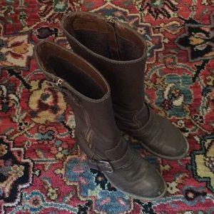 Girls brown riding boots